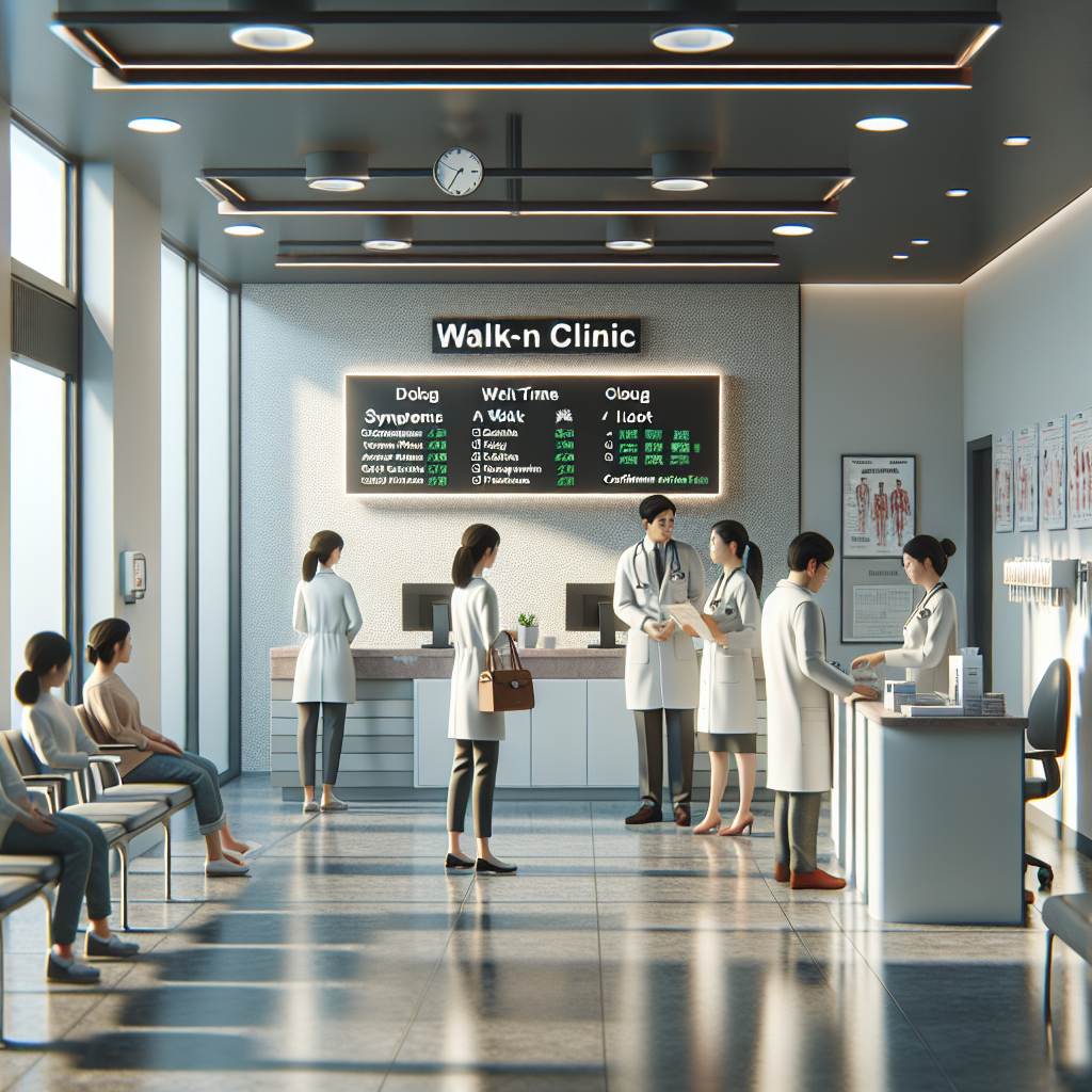 You are currently viewing walk-in clinic 英文沟通清单：说明症状、问等待时间、确认化验与转诊流程