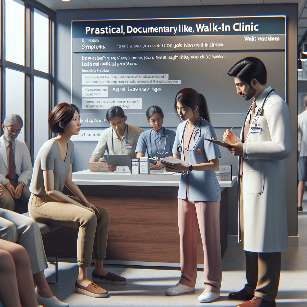 walk-in clinic 英文 文章内文配图