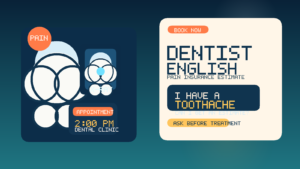 Read more about the article 看牙英文怎么说？预约 dentist、补牙、洗牙、问 insurance 和报价时直接能用的实用句