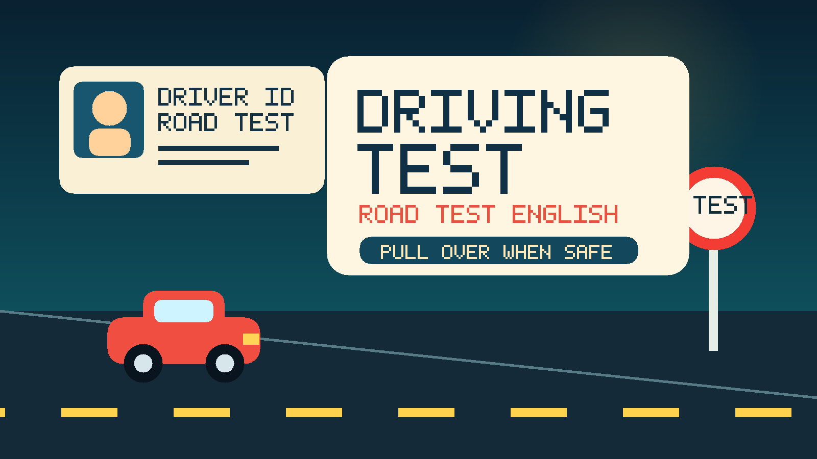 驾照路考英文怎么说？预约 road test、听懂考官指令、变道停车时直接能用的实用句